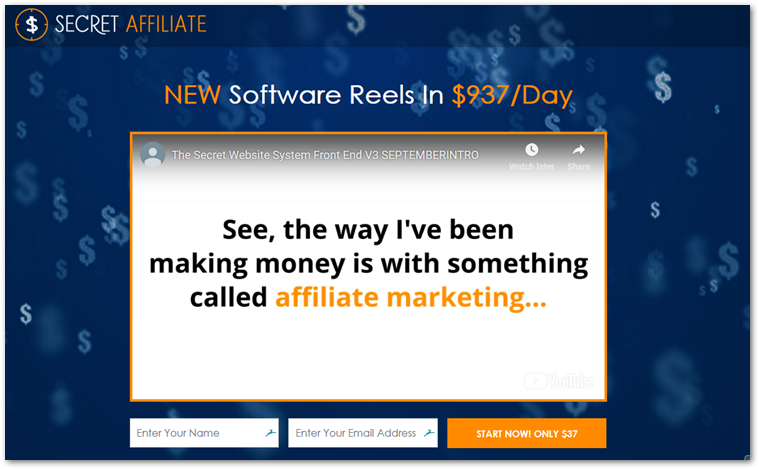 Secret-Affiliate-Website