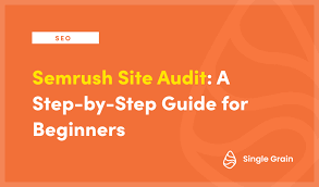 SEMrush for SEO Audits A Step by Step Guide